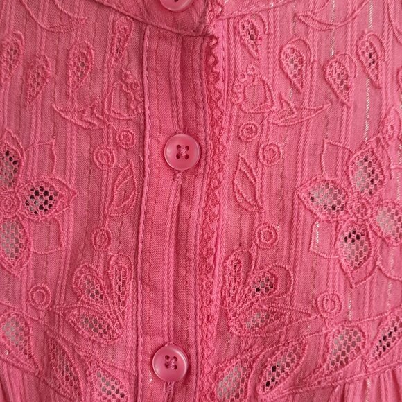 Anthropologie Dusty Rose Blouse NWT - Picture 6 of 8
